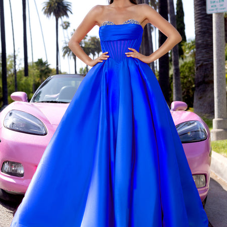 newcastle formal dresses SJ-23023 OFF-WHITE main image 0