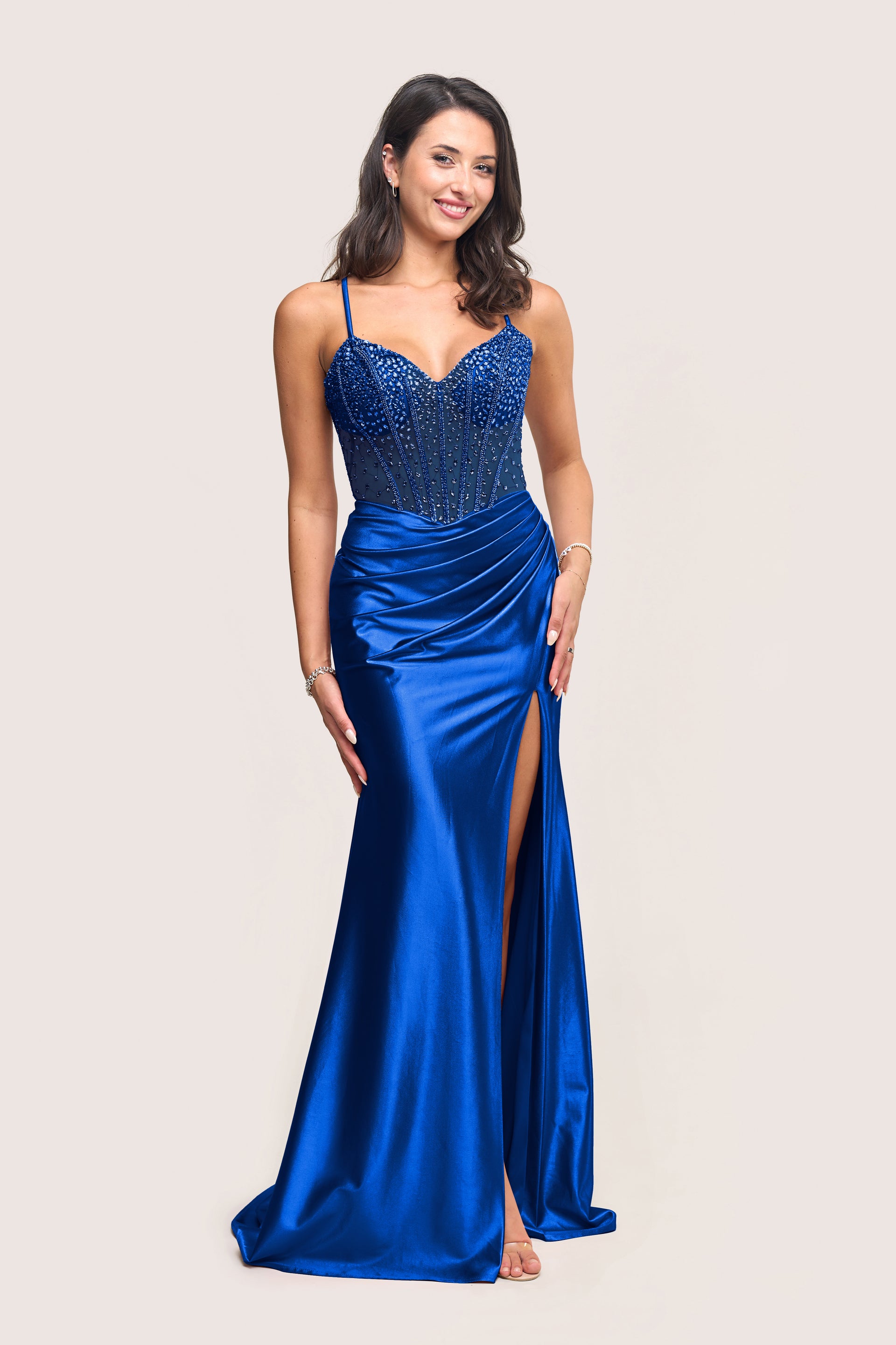 prom dress shop chicago Fitted Satin 2027 Photo Print Size:20x30
